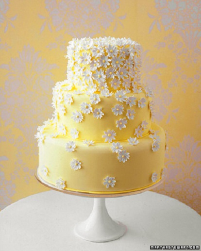 Daisy Wedding Cake...