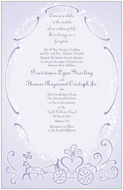 Fairytale Invitation...