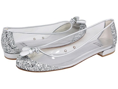 glass slipper flats