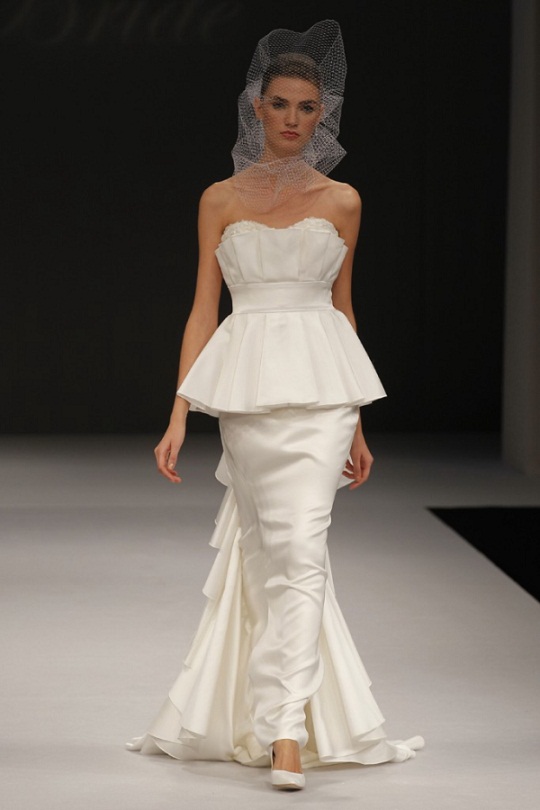 Two Tiered Wedding Gown Trend...