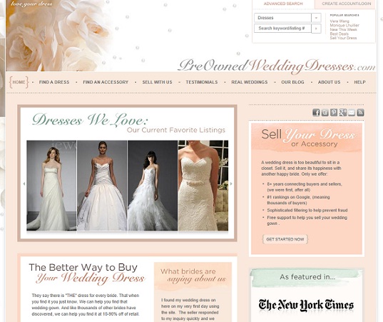 scam wedding dress websites