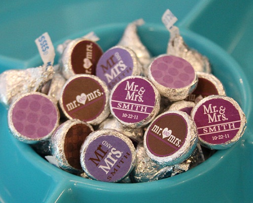 Mr. & Mrs. Candy Labels...