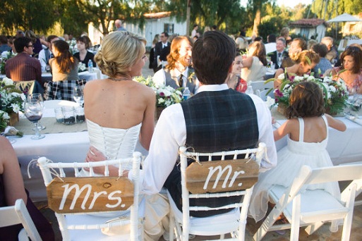 Mr. & Mrs. Chair Signs...