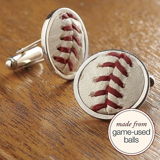 Baseball Theme Wedding Cuff Links...