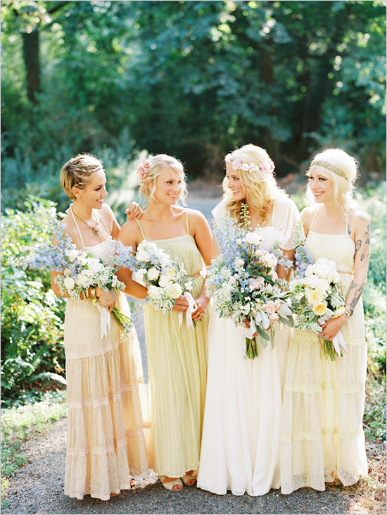 Bohemian Chic Bridesmaids...