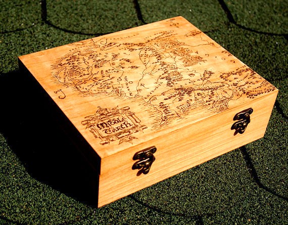 Lord of the Rings Map Box