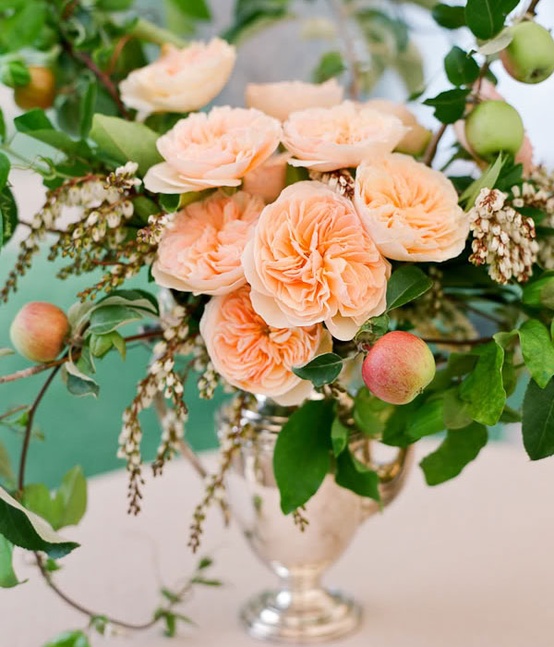 Apple Decor Wedding Centerpieces...