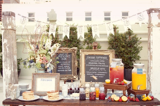 Foodie Themed Wedding Bar...