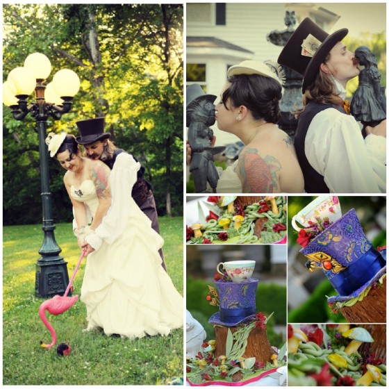 Alice in Wonderland Inspired Wedding...