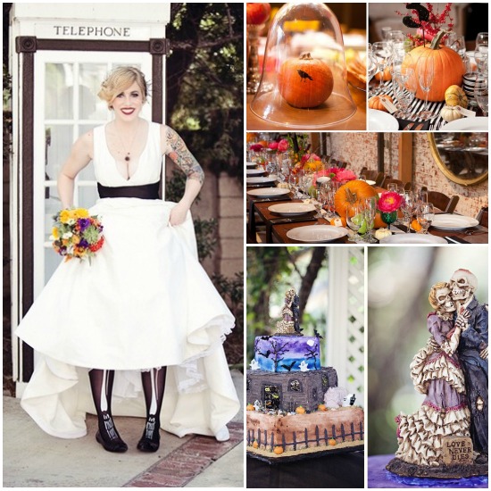 Halloween Holiday Theme Wedding...