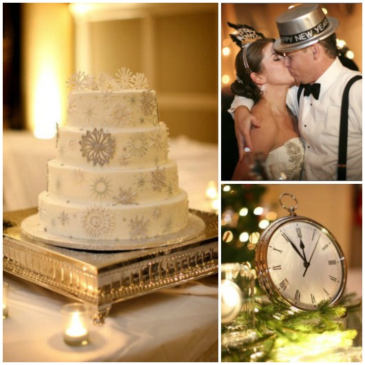 New Year's Eve Holiday Theme Wedding...