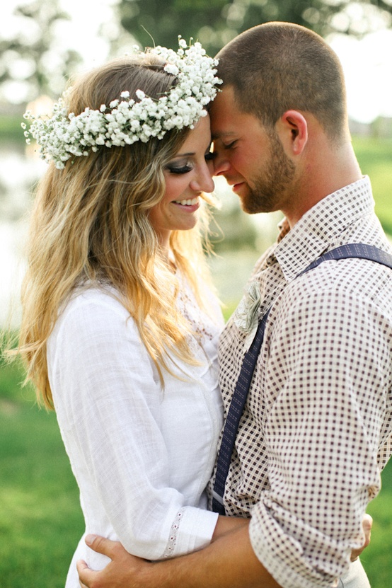 Baby's Breath Bridal Crown...