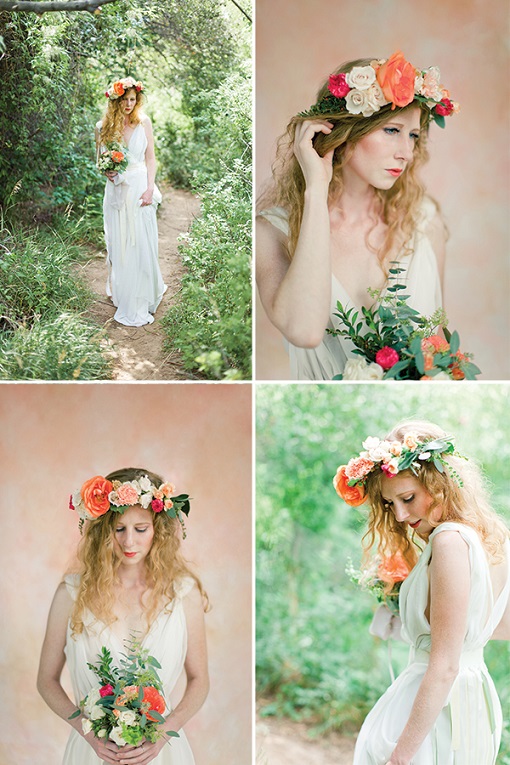 Dramatic Bridal Floral Crown...