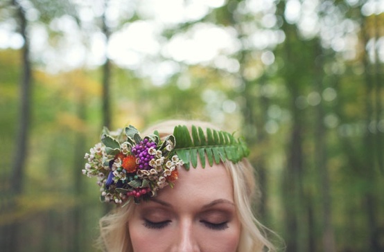 Fern Bridal Crown...