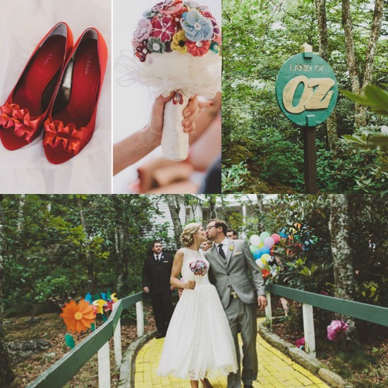 The Wizard of Oz Inspired Wedding...