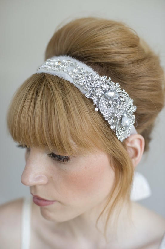 Sparkly Wedding Headpiece...