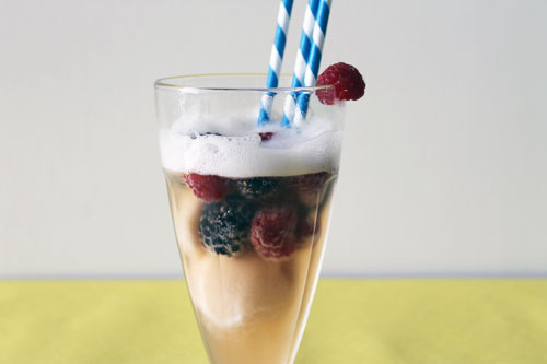 Berry Bellini Float