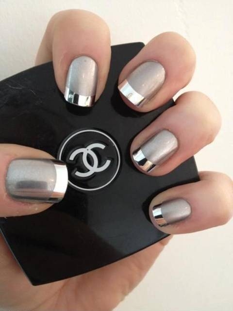 Metallic Nail Art...