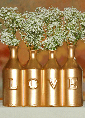 Metallic Wedding Decor...