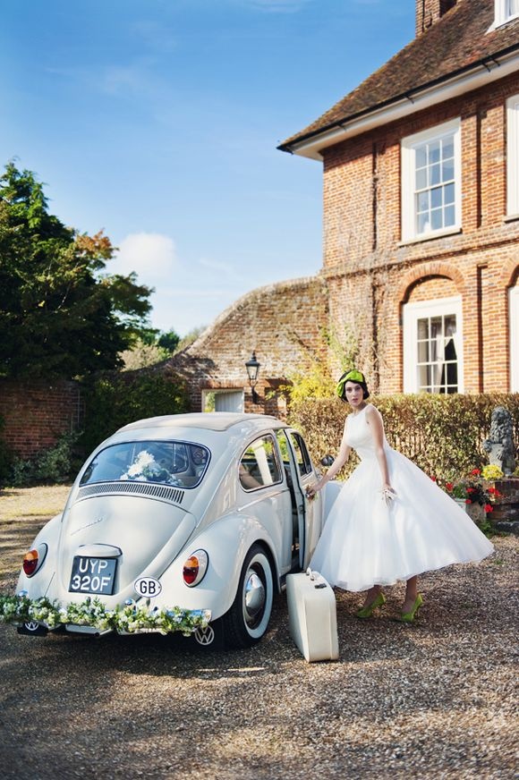 Retro Themed Wedding Transportation...