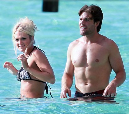 Carrie Underwood and Mike Fisher...