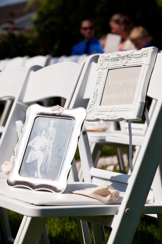 Wedding discount memorial chair