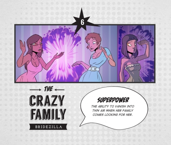 The Crazy Family Bridezilla