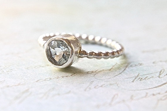 Eco Friendly Ring Made with Recycled Sterling Silver by Etsy