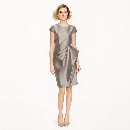 J. Crew Bridal in Carson Dress in Silk Dupioni