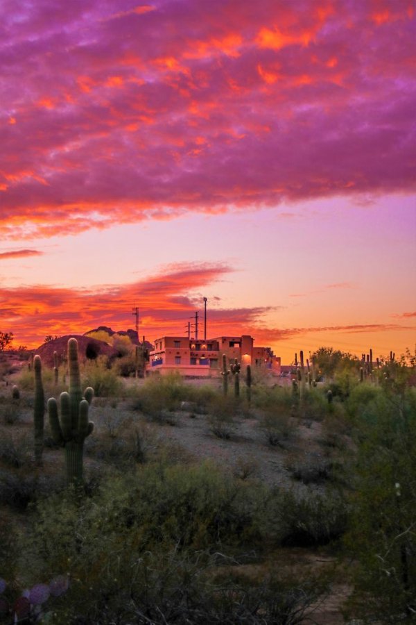 Sky, Nature, Sunset, Red sky at morning, Sunrise,