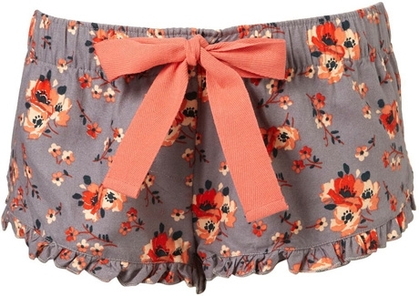 Topshop Floral Meadow PJ Shorts