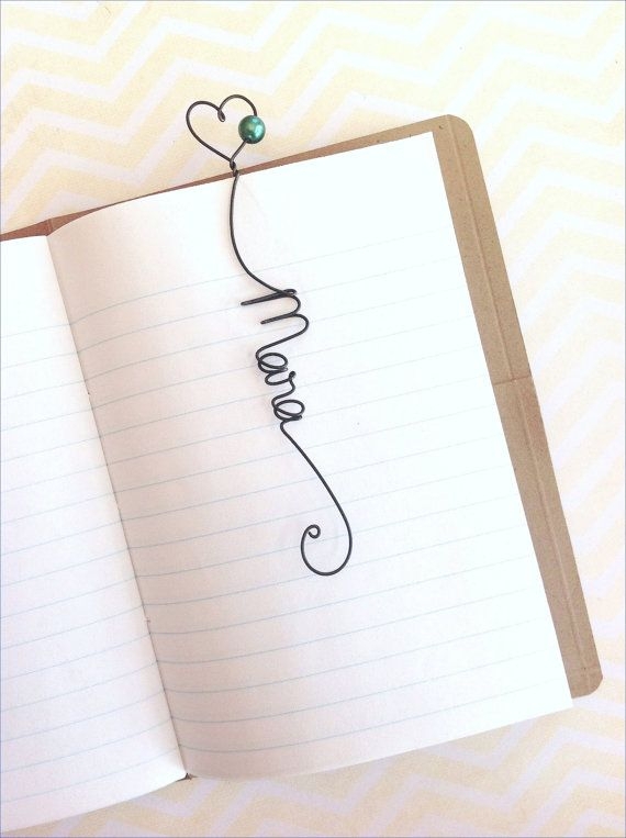 Bent Wire Bookmark