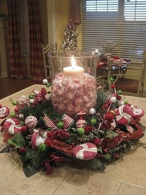 Peppermint Candy Centerpiece