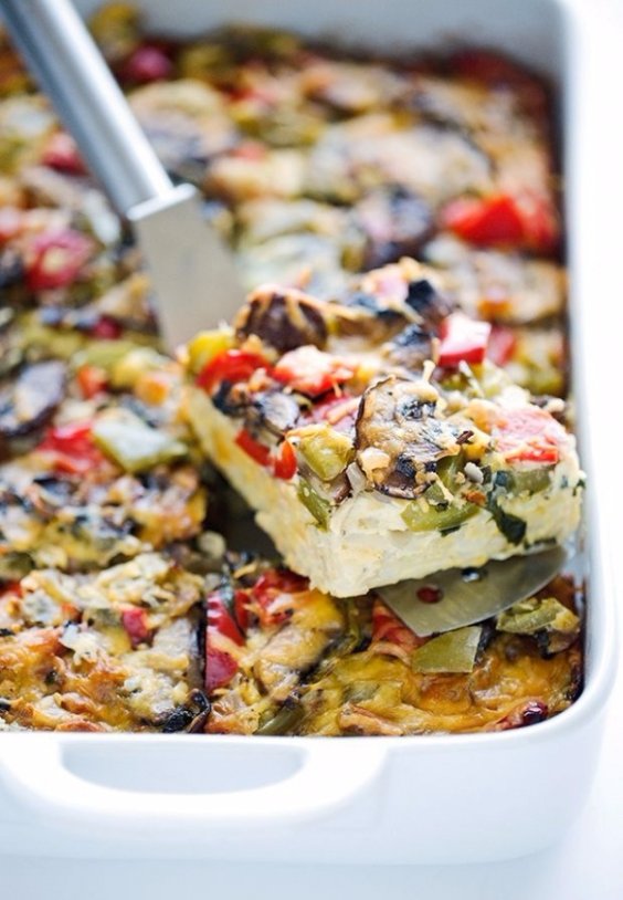 Veggie Loaded Breakfast Casserole