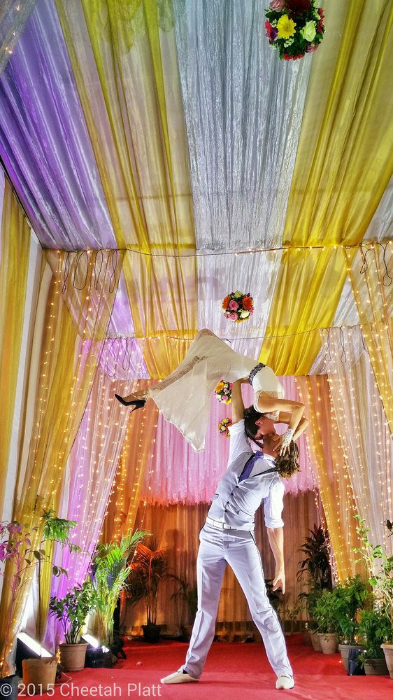 In a Gorgeous Draped Room in Mumbai, India