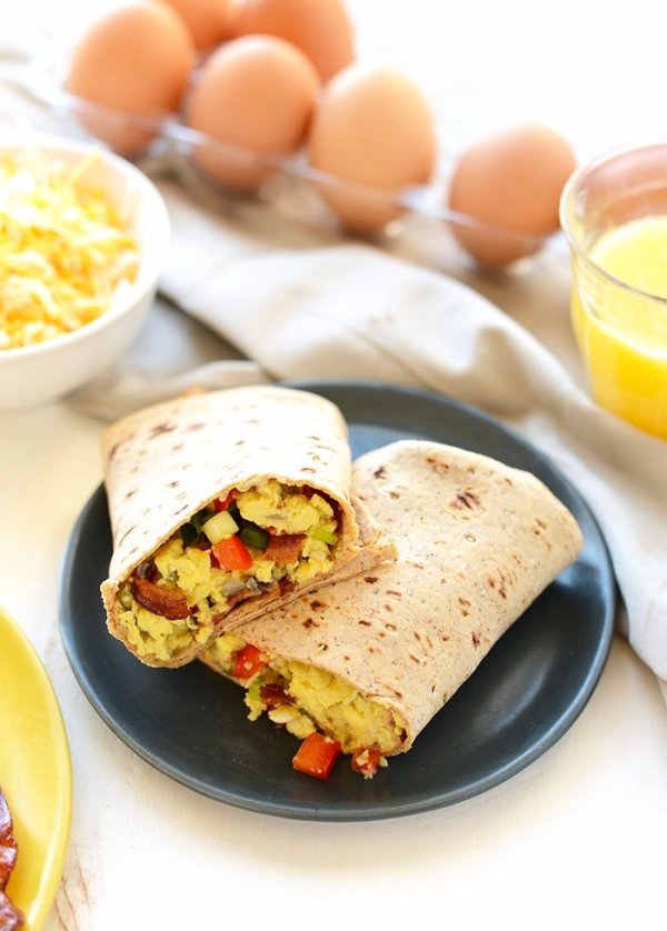 Protein-packed Breakfast Burritos