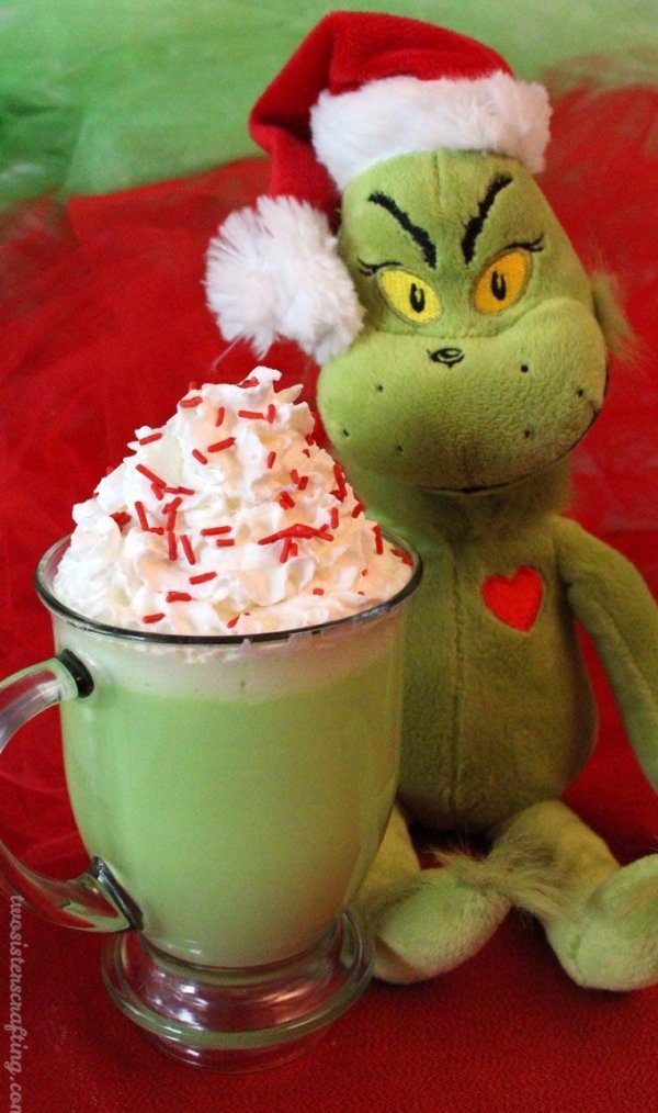 Grinch Hot Vanilla Milk