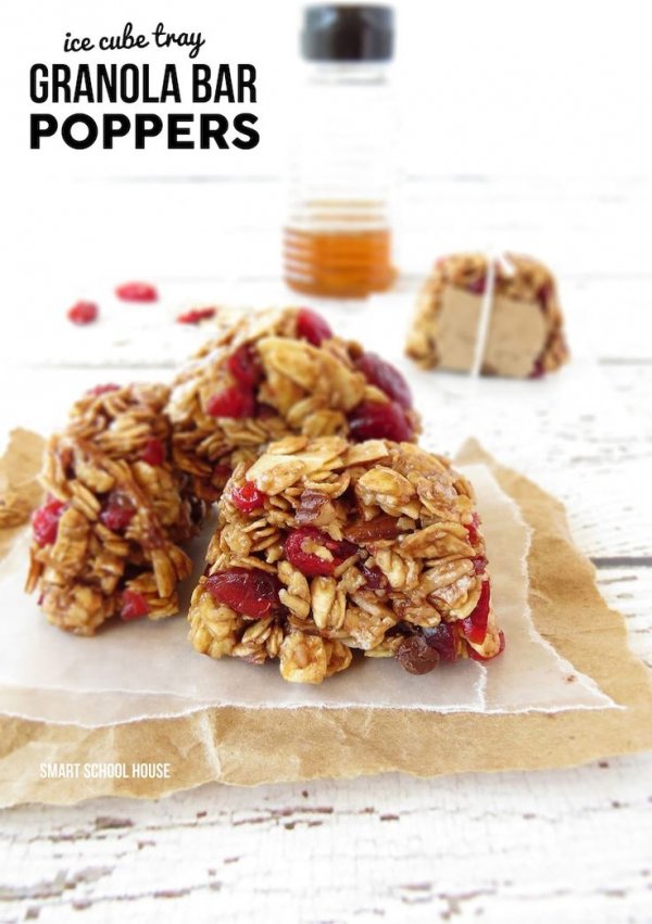 Granola Fruit Bar Poppers
