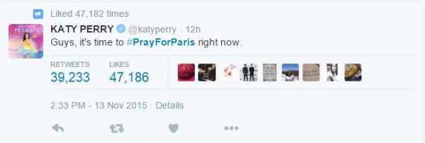 #PrayForParis