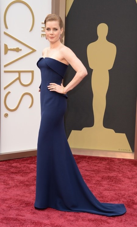 Amy Adams: Vision in Blue at the Oscars