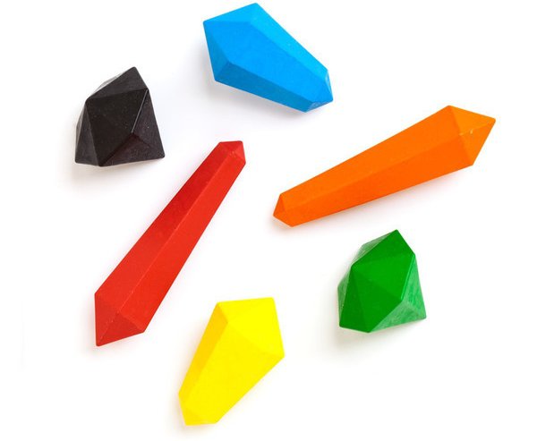 Crystal Crayons, Set of 6