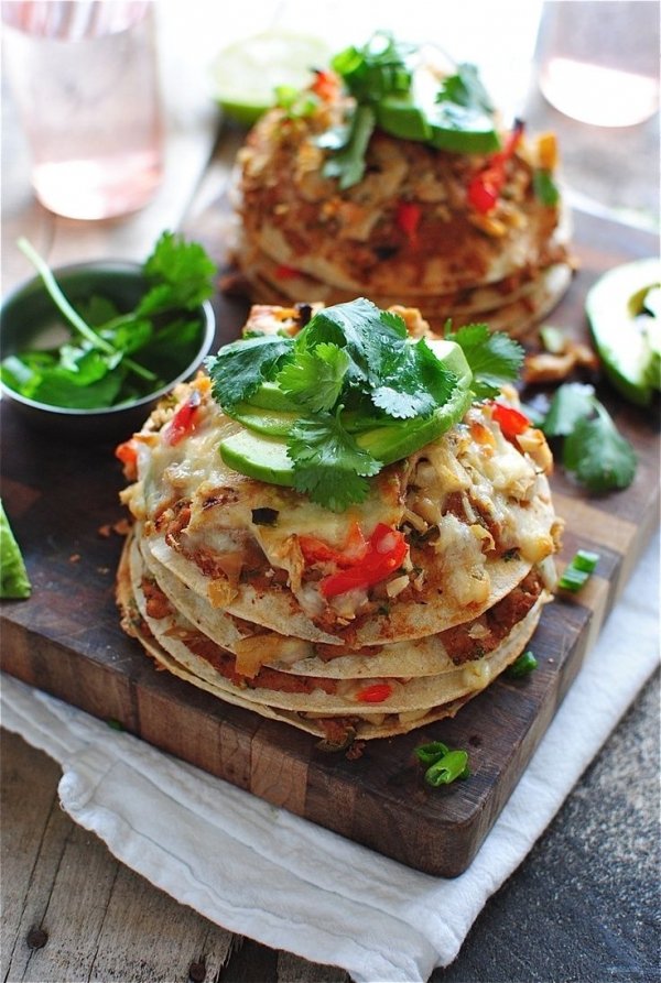 Piled Tostadas