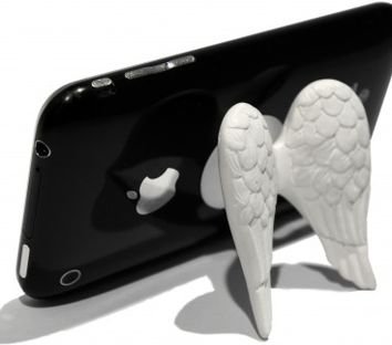 Cupid Wings Suck-on Phone or Gadget Stand