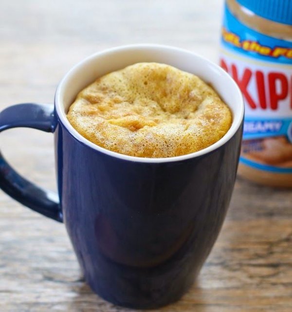 Flourless Peanut Butter Mug Cake