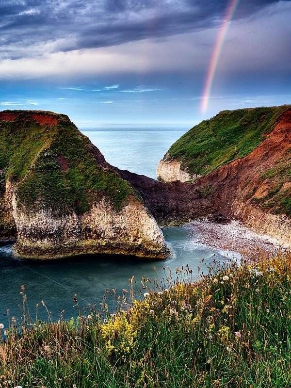 Flamborough Head, England,