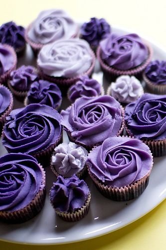 Purple Cupcakes