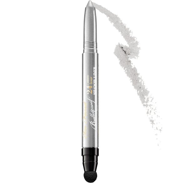 Too Faced Bulletproof 24 Hour Eyeliner in Silver Lining