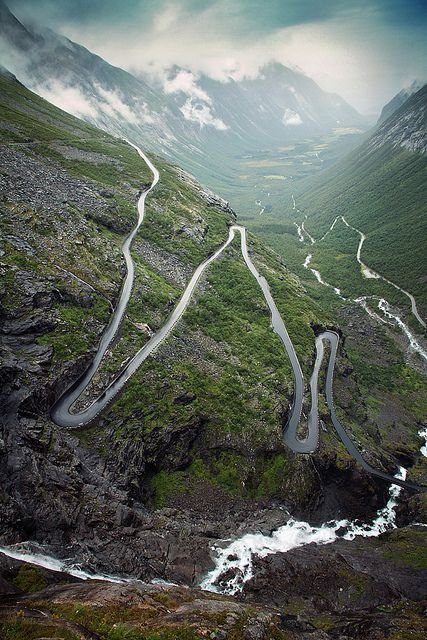 Trollstigen,mountainous landforms,nature,mountain,geographical feature,