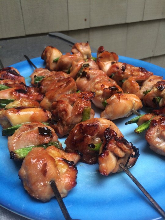 Grilled Chicken Yakitori