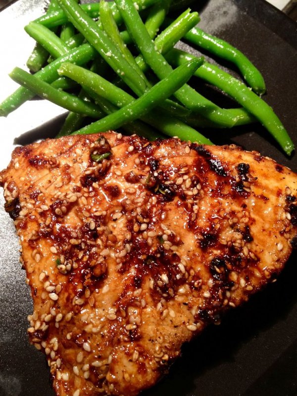 Asian Sesame Grilled Tuna Steak